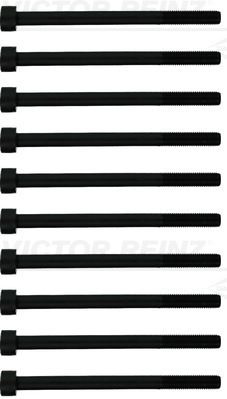  varžtų kompl., cil. galvutės varžtai