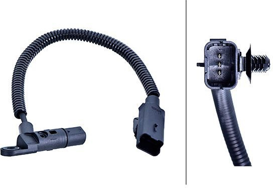  jutiklis, skirstomojo veleno padėtis