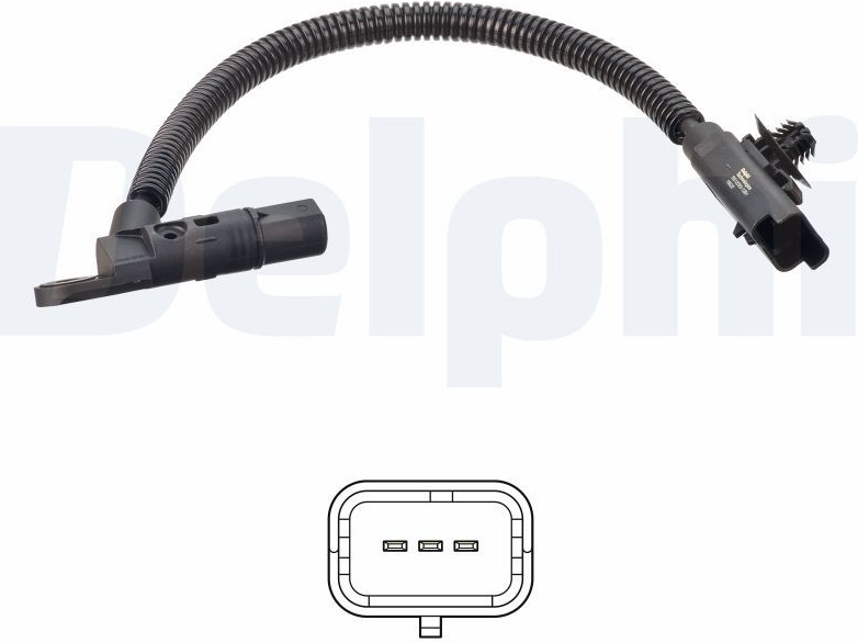  jutiklis, skirstomojo veleno padėtis