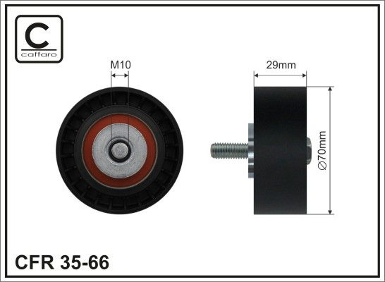 Fiat Ducato 2.3 JTD 02- 70X29X10mm
