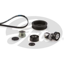  V formos rumbuotas diržas, komplektas