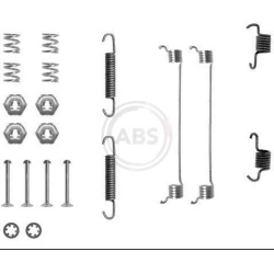  priedų komplektas, stabdžių trinkelės