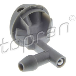  plovimo skysčio purkštukas, priekinis langas