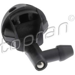  plovimo skysčio purkštukas, priekinis langas