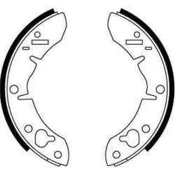  stabdžių trinkelių komplektas