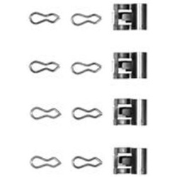  priedų komplektas, diskinių stabdžių trinkelės