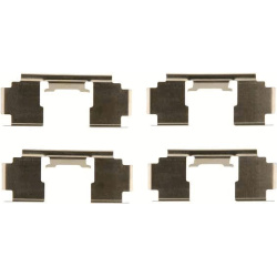  priedų komplektas, diskinių stabdžių trinkelės