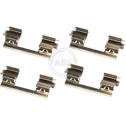  priedų komplektas, diskinių stabdžių trinkelės