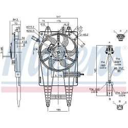  ventiliatorius, radiatoriaus