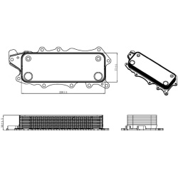  alyvos aušintuvas, variklio alyva