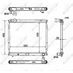  radiatorius, variklio aušinimas