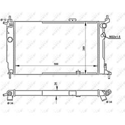  radiatorius, variklio aušinimas