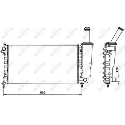  radiatorius, variklio aušinimas