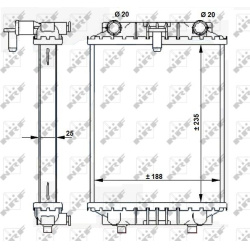  radiatorius, variklio aušinimas