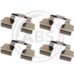  priedų komplektas, diskinių stabdžių trinkelės