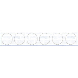  O žiedų komplektas, cilindro sraigtinė įvorė