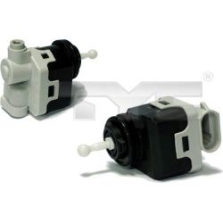  Vykdomasis elementas, žibintų diapazono reguliavimas