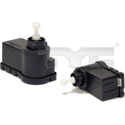  Vykdomasis elementas, žibintų diapazono reguliavimas