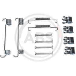  priedų komplektas, stovėjimo stabdžių trinkelės