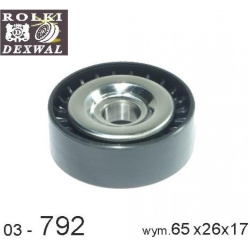 Audi A4, A5, A6, A7, A8, Q5, Q7, VW Phaeton, Touareg 2.7D,3.0D,4.2D 03- 65X26X17mm