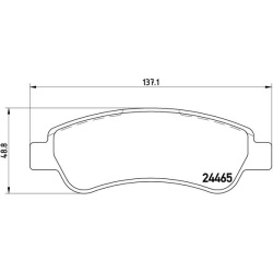 Citroen Jumper 06-, Fiat Ducato 06-, Peugeot Boxer 06- galo