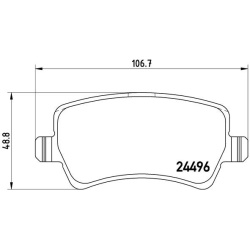 Ford Galaxy 06-, Mondeo 07-, S-Max 06-, Land Rover Rage Rover Evoque 11-, Volvo S60 10-, V60 10-, XC60 08-, V70 08-, XC70 07-, S80 06- galo