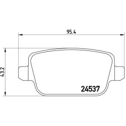 Ford Focus RS 09-, Galaxy 06-, Kuga 08-, Mondeo 07-, S-Max 06-; Land Rover Freelander 06-, Volvo V70 07-, XC70 07-, S80 06- galo