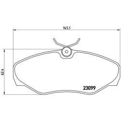 Nissan Primastar 01-, Opel Vivaro 01-, Renault Trafic 01- priekio