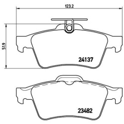 Citroen C5 08-, Focus C-Max 03-, Focus 04-, Mazda 3 03-, 5 05-, Opel Vectra 02-, Peugeot 508, Renault Laguna 07-, Volvo C30 06-, S40 04-, V50 04- galo