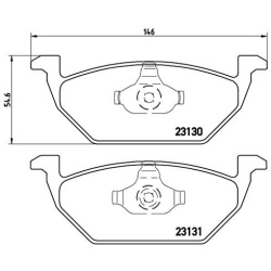 Audi A1, A3 96-, Seat Cordoba 02-, Ibiza 99-, Leon, Toledo, Skoda Citigo , Fabia, Octavia , Rapid, Roomster , 97-, VW Beetle, Bora, Golf IV, Polo 01- , Up priekio