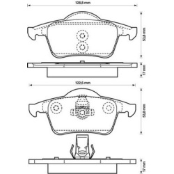 Volvo S60 01-, V70 98-, XC70 00-, S80 98- galo
