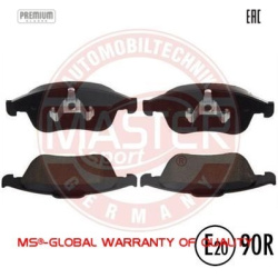 VW Transporter T4 90-; P156.4xA68.7xS19.5mm; Ate; priekio
