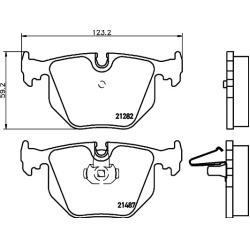 BMW 3ser E46 00-, 7ser E38 94-, X3 E83 04-, X5 E53 00- galo