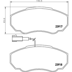 Citroen Jumper , Fiat Ducato , Peugeot Boxer 01- priekio 1.4T