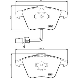Audi A4 00-, A6 04-, A8 03-, Seat Exeo 08- indikatoriai 2 priekio