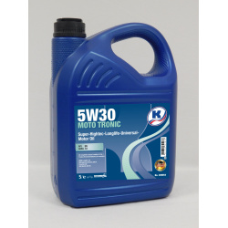 Moto Tronic 5L 5W30 API SN; ACEA C3-12; VW Longlife III , 504.00, 507.00 ; BMW Longlife -04; MB 229.51