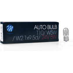 W5W 24V 5W W2,1x9,5d T10 becokolinė