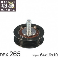Audi A4, A6, Skoda Superb, VW Passat 1.6-2.0D 93-08 60,5X15X10mm