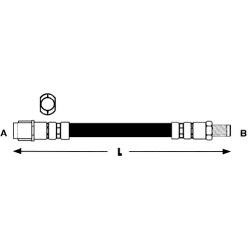 MB W168, W169, W245, Vaneo 02-; galo 260mm