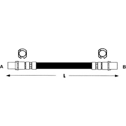 Opel Corsa C 00- galo 220mm