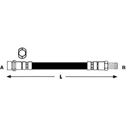Ford Transit Connect 02- galo 382mm