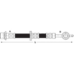 Toyota Yaris Verso 99- priekio 560mm