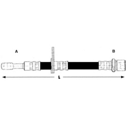 Subaru Legacy 99-, Outback 03- priekio d.p. 517mm