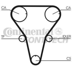 HR77123x22mm Mazda 323 1.5; 1.6 94-04