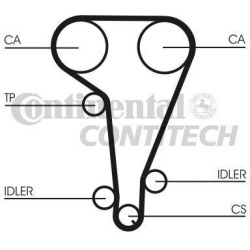 HR76131x25mm Ford 1.6-2.0 Mondeo l; ll; Escort -99