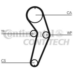 HR58096x17mm RN 1.4-1.6 Clio ll; Megane l; Kangoo 1.4 97-