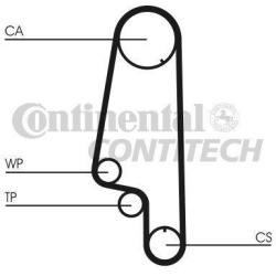 HR76103x24mm Honda Civic 1.4-1.6 91-01
