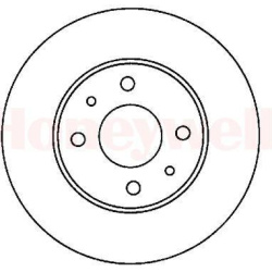 NISSAN Almera 95-00 vedin. 232x18