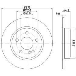 MB A W176 12-, B W246 11- galo 276x9