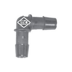 Sujungimas plastikinis L kampu 13-13mm